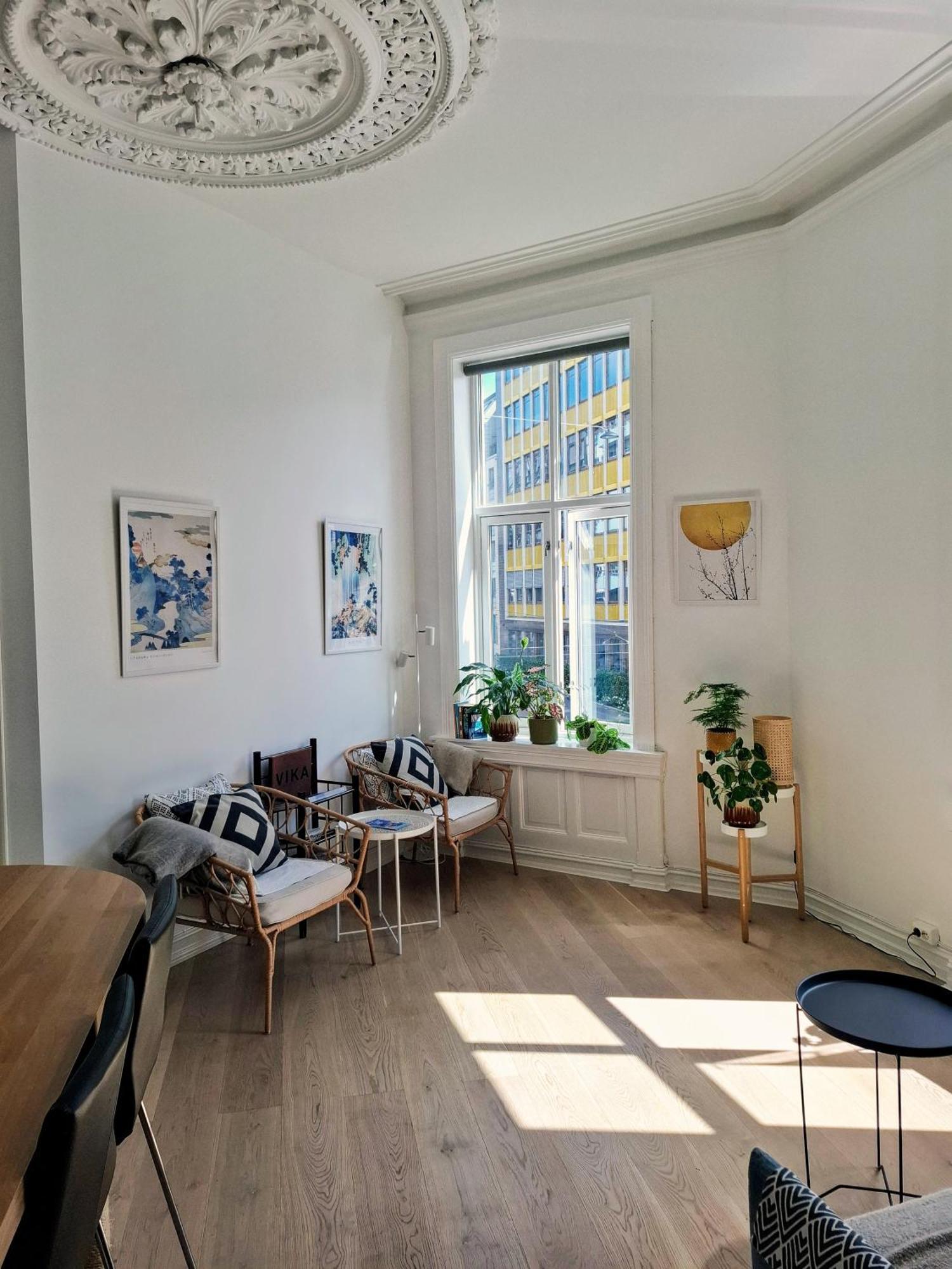 Bright And Charming Apartment From 1878 With View To The New National Museum In Oslo Zewnętrze zdjęcie